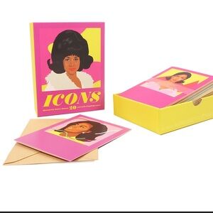 Female Icons Notecards Set